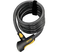 OnGuard Doberman Coil Cable Lock Black