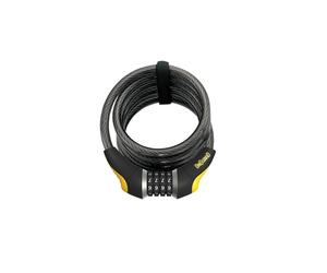 Onguard Doberman Combo 8031 Bike Cable Lock Security For Cycle Anti-Theft
