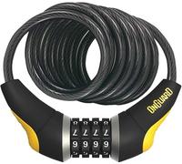 Onguard Doberman 8032 Re-settable Coil Combo Cable Lock, 185cmx10mm