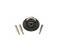 OnGuard Ground Anchor Lock Plate - Silver Secure - Black