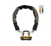 OnGuard Mastiff 8019 Chain Lock - Gold Sold Secure Rating Black