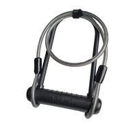 OnGuard Neon U-Lock + Cable - Black One Size