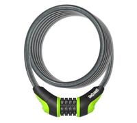 Onguard Neon Combi Cable Lock 180 cm x 12 mm Green