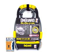 OnGuard Pitbull DT 8005 Bike Lock Cable Sold Secure Gold