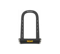OnGuard RockSolid Bike Security U-Lock (8590), Solid Secure Diamond / 5 Keys Inc