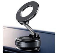 ONHAWKAS Magnetic Phone Holder for Car with Upgraded Vacuum Suction Base, N52 Powerful Magnet, 360° Rotation & 180° Tilt Adjustable Dashboard & Windshield Mount, Universal Hands-Free Car Accessory