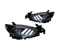 ONHBGTX Lens Compatible With Mazda For 6 For Atenza 2013 2014 2015 2016 Headlight Assembly Upgrade Headlights And Bi-xenon Projector Lenses 2pcs