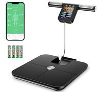 Onherm Body Fat Scales, 8 Electrodes Digital Personal Scales with App, Bluetooth Scales for Body Fat, 180 kg, BMI, Weight, Muscle Mass, Water, Protein, Skeletal Muscle, Bone Weight, BMR