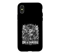 Oni And Samurai Honor Against Wrath Duel Case for iPhone X/XS