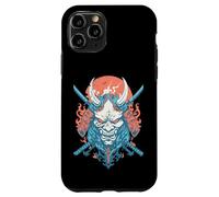 Oni Demon Katana Samurai Fire Mask Case for iPhone 11 Pro