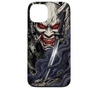 Oni Demon Mask Samurai Bushido Katana Blade Case for iPhone 13
