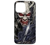 Oni Demon Mask Samurai Bushido Katana Blade Case for iPhone 13 Pro Max