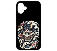 Oni Mask Japanese Demon Case for iPhone 16 Plus