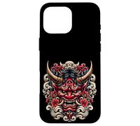 Oni Mask Japanese Demon Case for iPhone 16 Pro Max