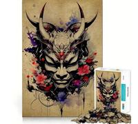 Oni Samurai No 1000 Adult Pieces Jigsaw Puzzle Mind Challenge Toy Together Fun Quality Cut (38x52cm)