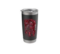 Oni Samurai Warrior Japanese Demon Art Stainless Steel Insulated Tumbler