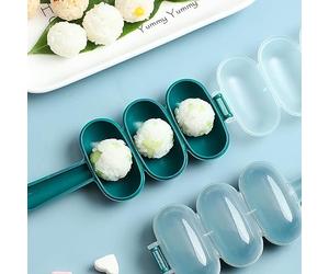 Onigiri Maker,Rice Ball Mold Onigiri Maker Cleaver Mold Rice Mold Onigiri Artifa