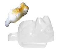 Onigiri Mould, Cat Rice Mould - Cute Cat Sushi Rice Mould, Small Onigiri Moulds, Picnic Lunch Box Tools, Rice Shaper, Funny Lunch Box Picnic Rice Ball Maker for Kids, School Travel