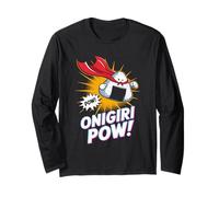 Onigiri Pow Pop Culture Japanese Aesthetic Long Sleeve T-Shirt