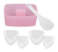 Onigiri Rice Mold Kit with Scoop, Pp Nonstick Reusable Kitchen Tool