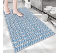Onihan Shower Mat Non Slip Anti Mould,Bath Mat Non Slip for Shower Bath,Nonslip Bathmat for DIY Cut,Machine Washable,Shower for the Elderly and Children