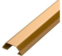 ONIICHI Cable Cover 2 * 1m Cable Trunking,Wall Mounted TV Cable Cover,Network Cable Trunking,Cable Trunking,Stainless Steel Cable Trunking,for Office,Warehouse,Floor-Pink||2#