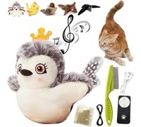 ONIICHI Piper Tomi Cat Toy,cat Toys,Rechargeable Touch Activated Kitten Toy,Interactive Cat Toys for Indoor Cats,for All Breeds Cat Kicker Catnip Toys