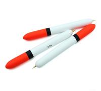 Oniissy 1/4pcs 8g fishing float Pencil Float Balsa wood Predatory Fish Pike Float,Fishing Floats Set Fishing Tackle Floats Fishing Waggler Floats(4PCS)