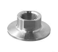 Oniissy 1.5 Inch TC Tri Clamp Adapter with 1/2 Inch Female for NPT Connection, 50.5mm Ferrule Size, Quick Release Sanitary Fitting Made of Mirror Polished 304 Stainless