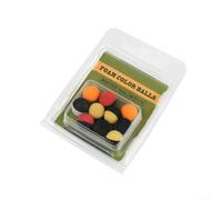 Oniissy 10/8pcs For EVA Foam Floating Ball Bait for Carp Fishing, High Buoyancy Feeder Rig with Lightweight For EVA Material, Absorbs Attractants Easily, Diameter 10mm/14mm(10mm（10pcs）)