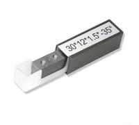 Oniissy 10pc Carbide Square Cutters Insert 30x12x1.5mm 35° for Wood Lathe Turning Tool with 2-Cutting For Edge and Reversible Design for Wood Planing Heads and Spiral
