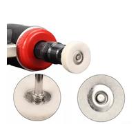 Oniissy 10pcs 25mm Wool Felt Polishing Wheels with Buffer Pad and Mini Brush for Electric Grinder Polishing Tasks