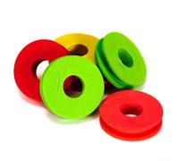 Oniissy 10pcs For EVA Foam Fishing Line Spools For - 65mm Tackle Storage Winding Reels, Lightweight and For Durable for Organizing Main Lines and Leaders, Compatible with Various(Random Color)(10pcs)