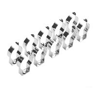 Oniissy 10pcs Spring Terry Tool Clips Sturdy 304 Stainless Steel for Organizing Tools,Terry Tool Clips,Tool Holder Garage,12mm,15mm,18mm,21mm,25mm(18MM)