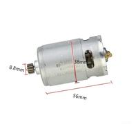 Oniissy 12V 13-Tooth For RS-550VC-8518 DC Gear Motor for GSR12V-15 and TSR1080-2-LI Electric Drill Screwdriver Repair Parts with Double Ball Bearings High Torque