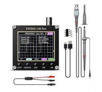 Oniissy 138 PRO Handheld Digital Oscilloscope, 2.5MSa/s Sampling Rate, 200KHz Analog Bandwidth, ±400V Measurement, Single/Normal/Auto Trigger Modes, 2.4-Inch LCD(with 10-x Probe)