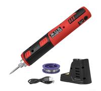 Oniissy 1500mAh Cordless Soldering Iron with USB-C Charging, 15-Second Fast Heating to 450°C, Intelligent Control for Welding and DIY Projects