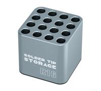 Oniissy 16 Hole Storage Box for Soldering Iron Tips and Small Tool Organization, Simplified Access to Your Tools with This Effective Multigrid Storage Solution