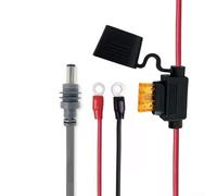 Oniissy 16AWG DC Connector Extension Cable for Mini with ATC/ATO Fuse Holder, 30A Fuse Protection, UL Certified, Gray-Red, 10m