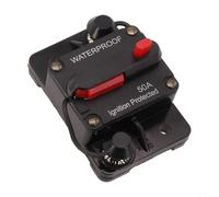 Oniissy 1pcs Car Circuit Breaker Fuse Reset, 12V-48V DC Auto Waterproof, Quick Disconnect Switch, Suitable for Car Boat(250A)