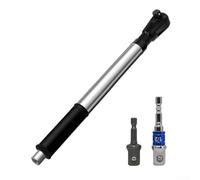 Oniissy 2-in-1 Automatic Wrench Extender Tool High Torque 37-74 lb-ft Chrome Steel Construction Quick Change System for Slim Design 1/2 Inch Socket Compatible