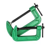Oniissy 2 PCS C-Clamps, 4 Inch C-Clamp Set, Heavy Duty Steel C Clamp Industrial Strength C Clamps For Woodworking, Welding, And Building