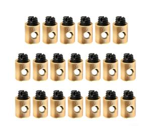 Oniissy 20Pcs Brake Cable Nipple Screws Replacement Motorcycle Solderless Throttle Cable,Solderless Cable Nipple,Brake Cable Solderless Nipple Screws Brake Cable Nipple Screws