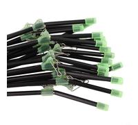 Oniissy 20pcs Luminous Feeder Connector for Sea Fishing, Anti Boom with Snaps, ABS+Steel+Iron Sinker Snap for Light Trolling Boat, Compatible with Soft Bait