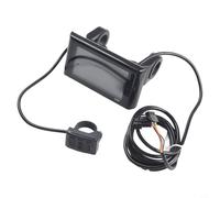 Oniissy 24-72V E-For Bike LCD Display S966 with Colorful Screen for Protocol No. 2 Controller, Electric Components Compatible with 24V 36V 48V 52V 60V 72V Systems(SM)