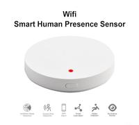 Oniissy 24G Millimeter Wave Human Presence Sensor WiFi Motion Detector for Home Automation Ceiling Mount Real Detection 6-25㎡ Coverage(wifi)