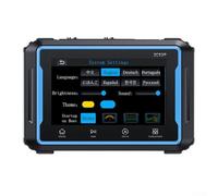 Oniissy 2C53P Dual-Channel 50MHz Digital Oscilloscope with 4.3in IPS Touchscreen, 3-in-1 Multimeter and 10MHz Signal Generator, 250MSa/s Sampling, AC/DC Voltage