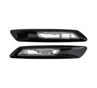 Oniissy 2pcs Front Side Marker Turn Signal Light Cover Replacement,For BMW For 5 Series for F10 F18 11-13,Left Right Side Direct Fit Plastic Housing