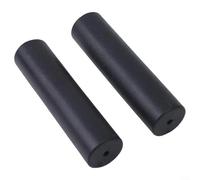 Oniissy 2pcs Non-Slip Fitness Equipment Handlebar Grips for 25mm Tube Diameter, Plastic Material with Rough Texture for Gym Exercise and Outdoor Tools