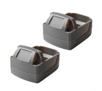 Oniissy 2PCs Silicone Protective Cover Case for 18V 3.0Ah 4.0Ah 5.0Ah Power Tool Battery Protection Shield Anti-Drop Collision Guard 12x8.5x7.5cm Battery Not Included